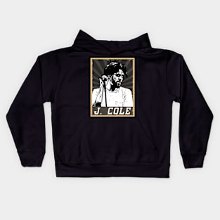 80s Style J. Cole Kids Hoodie